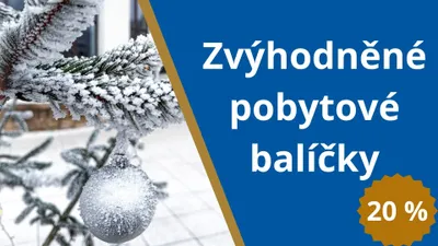 Zvýhodněné pobytové balíčky